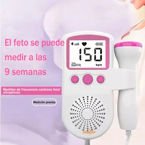 Doppler Fetal de Bebe Monitor de Latidos