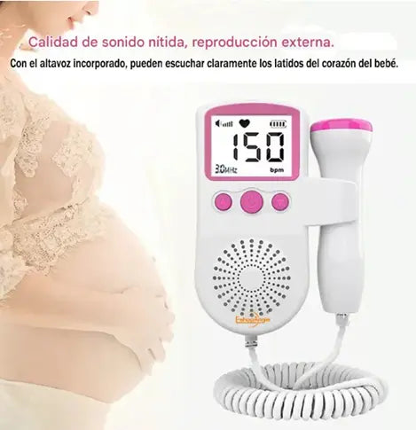 Doppler Fetal de Bebe Monitor de Latidos