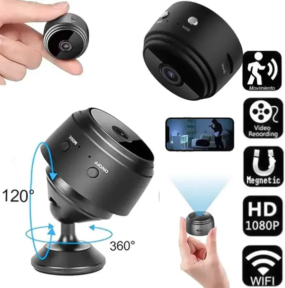 Mini Cámara Espía Wifi Audio y Video