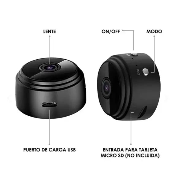 Mini Cámara Espía Wifi Audio y Video