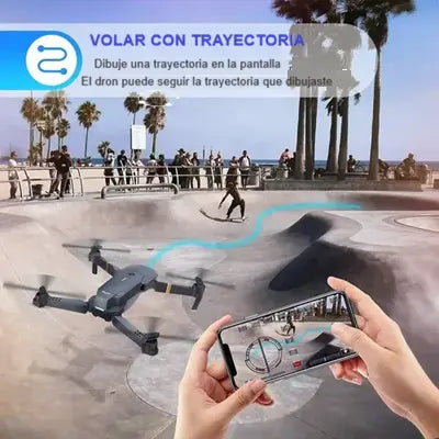 Dron 998 Pro con cámara + 2 Baterías